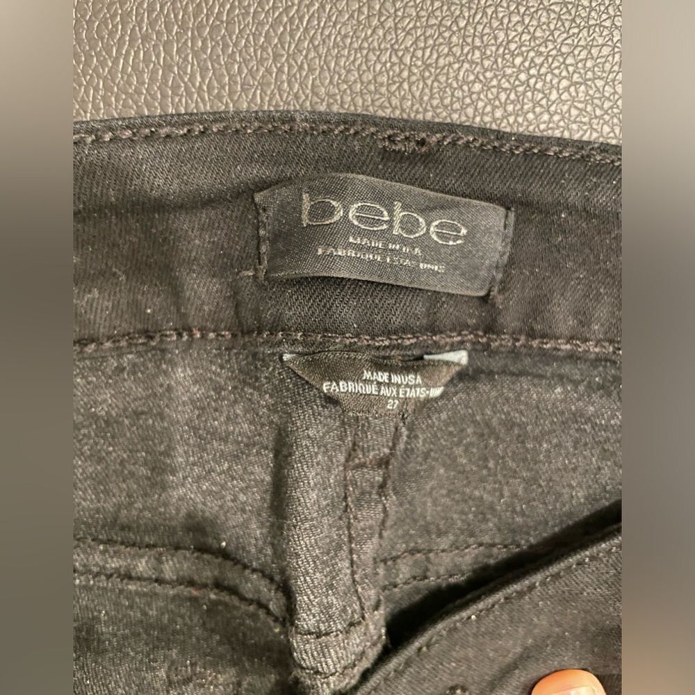 BEBE Low Rise Skinny Jeans - Picture 3 of 11